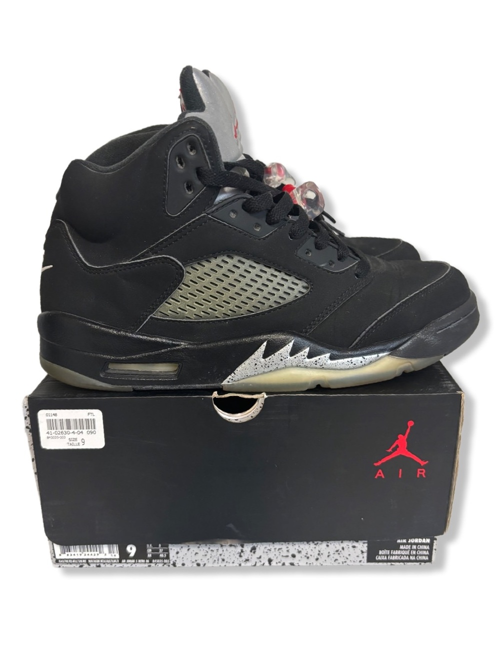 2016 Jordan 5 Black Metallics
